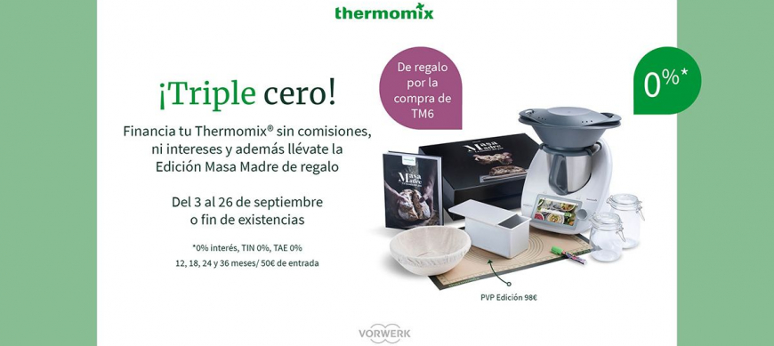 Thermomix® SIN INTERESES + EDICIÓN GRATUITA