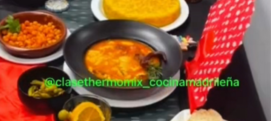 Clase Cocina Thermomix® POTOSÍ “COCINA REGIONAL DE MADRID”