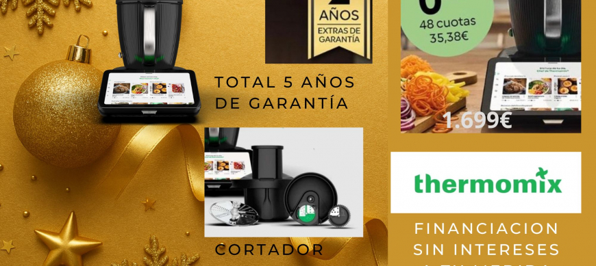 OFERTA Thermomix&reg; Promoción Navidad. Comprar Thermomix&reg; TM7 para Navidad. Regalos de Navidad