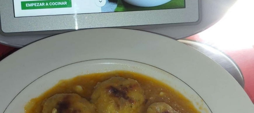 ALBÓNDIGAS EN SALSA ESPAÑOLA CON Thermomix® EN RIBERA DEL FRESNO