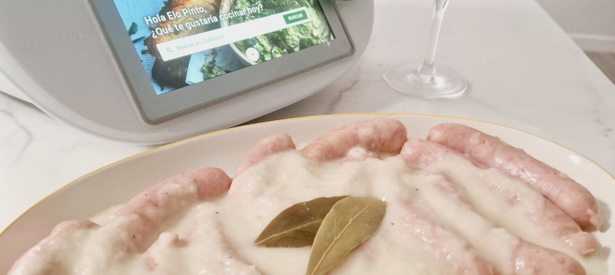 Salchichas al vino con Thermomix® 