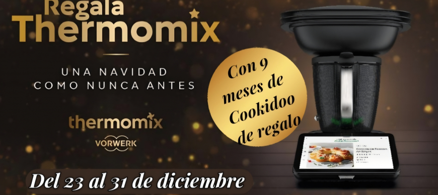 Compra Thermomix&reg; Tm7 con 9 meses de Cookidoo de regalo