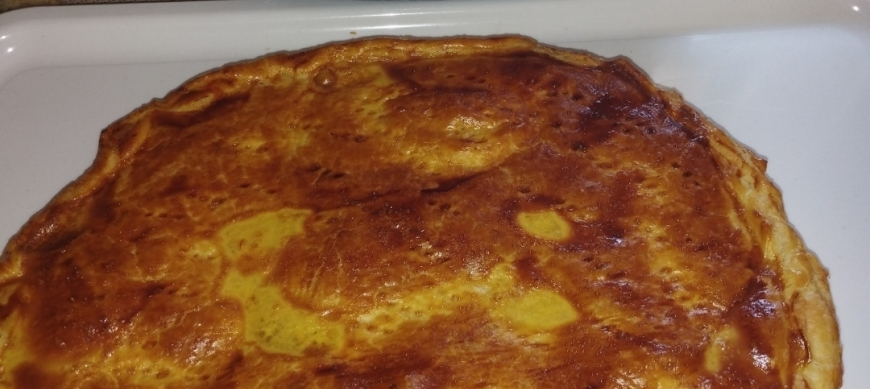 EMPANADA RELLENA DE JAMÓN YORK Y QUESO CON Thermomix® EN RIBERA DEL FRESNO