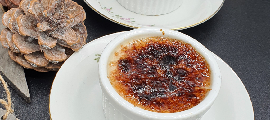 Crème brûlée de foie con mermelada de higos en Thermomix ®