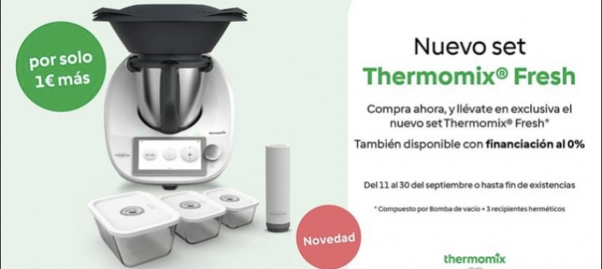 NUEVO SET Thermomix® FRESH SIN INTERESES!!!!