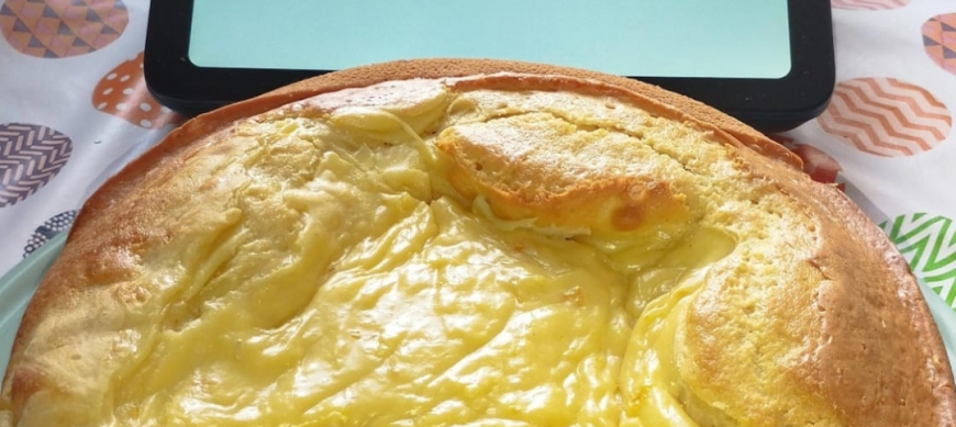 BIZCOCHO CON CREMA PASTELERA CON Thermomix® EN RIBERA DEL FRESNO