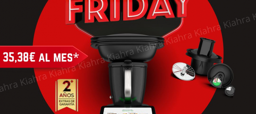 Promoción BLACK FRIDAY Thermomix® Tm7, cortador + 5 años de garantía + financiación SIN INTERESES