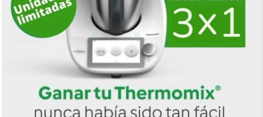 Consigue el Thermomix® Tm6 gratis!!