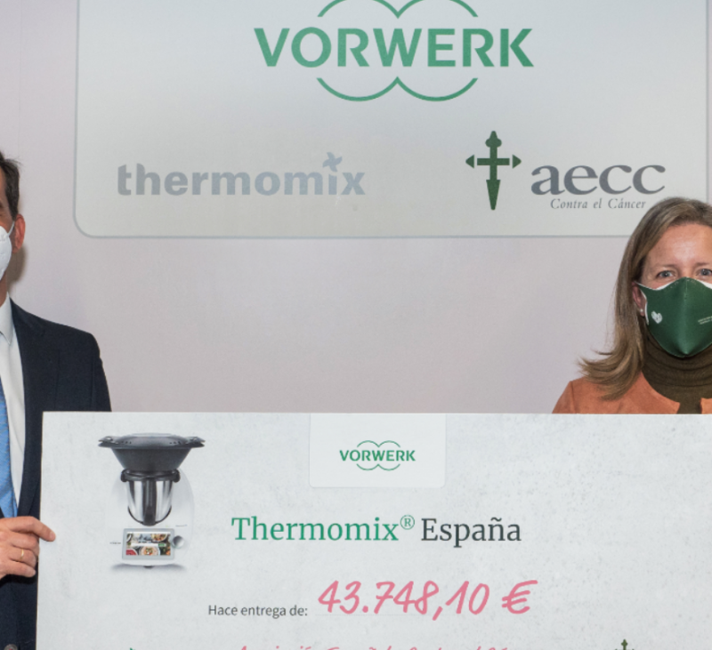 ¡GRACIAS! Resultado Campaña Solidaria Thermomix® y la Asociación Española Contra el Cáncer