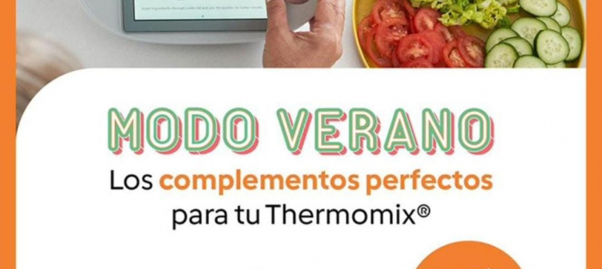Promoción verano Thermomix® con cortador de verduras y bolsa de transporte