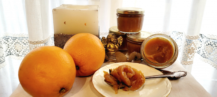 Pasta de naranja para panettone y roscón. Regala Navidad con Thermmomix