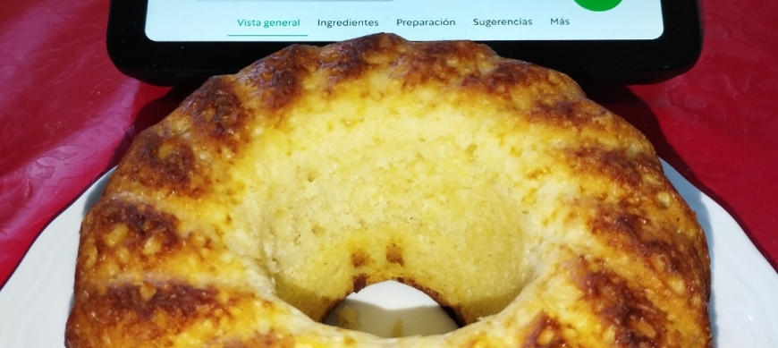 BIZCOCHO DE PIÑA CON Thermomix® EN RIBERA DEL FRESNO