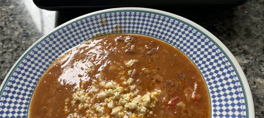 JUDÍAS PINTAS CON VERDURAS