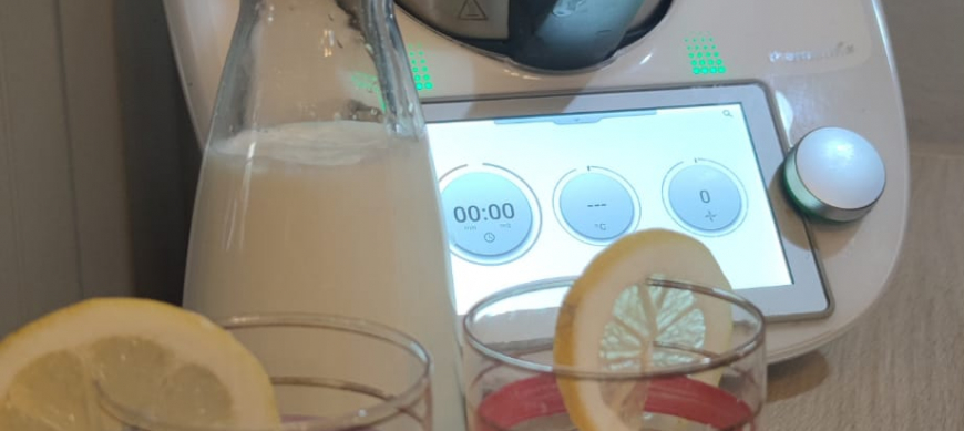 Prepara la bebida láctea de limón perfecta en segundos con Thermomix® !