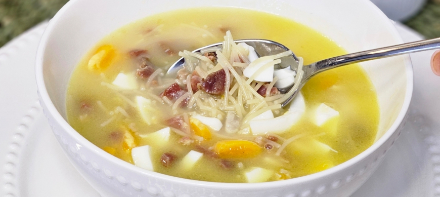 SOPA DE JAMÓN CON Thermomix® 