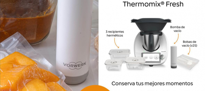 Nueva edición con el Set para vacío Thermomix® Fresh por solo 1€ más
