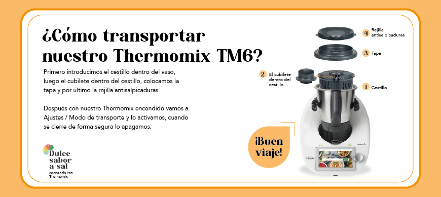 ¿Cómo transportar nuestro Thermomix® TM6?
