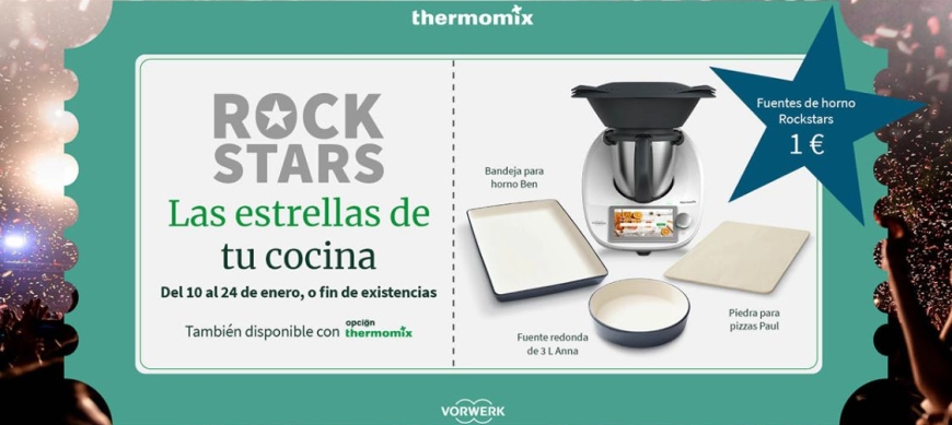 Thermomix® ROCK STARS Las estrellas de tu cocina
