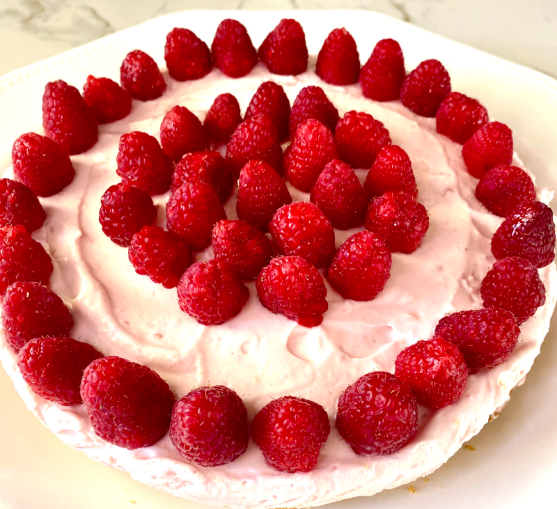 Cheesecake de Frambuesas