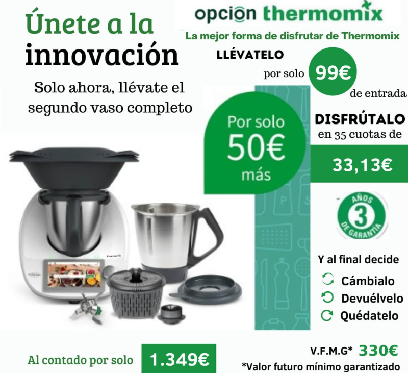 Comprar Thermomix® con promoción segundo vaso - Black Friday