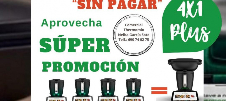 Consigue el Thermomix&reg; TM7 sin coste con el programa 4x1 Descubre cómo tus recomendaciones pueden convertirse en descuentos