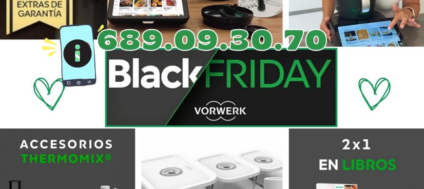 ⭐ OFERTA ESPECIAL BLACK FRIDAY Thermomix® ⭐ LA MEJOR Y MÁS COMPLETA PROMOCIÓN Y LOS MEJORES DESCUENTOS DEL AÑO