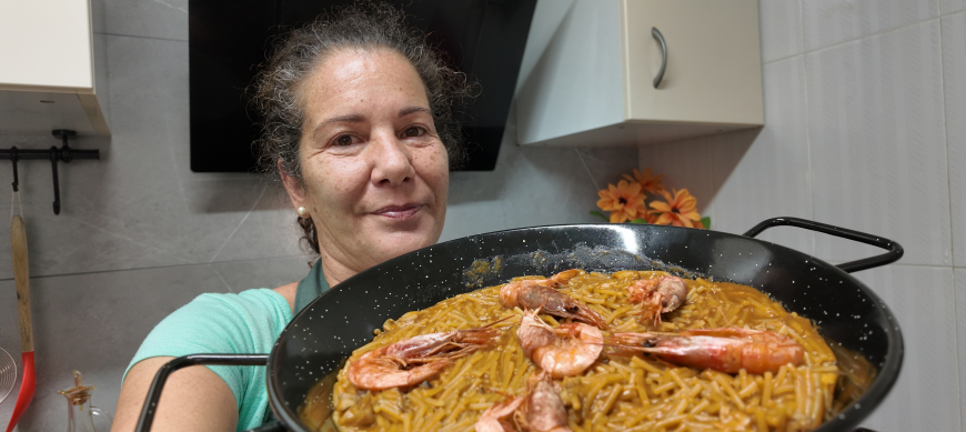 Fideua de marisco