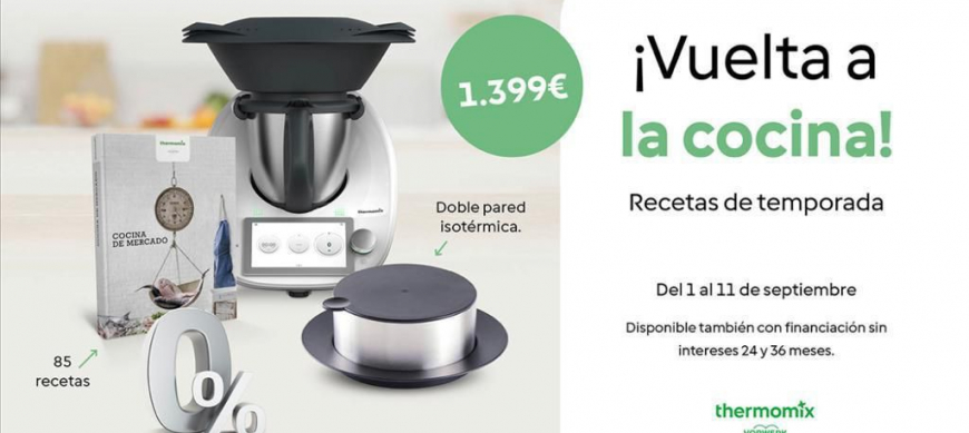 Thermomix® - TM6 - SIN INTERESES