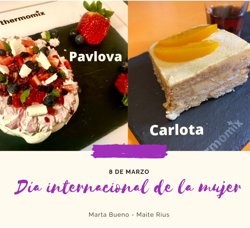 8 de marzo - Dia internacional de la mujer - Postres con nombre!