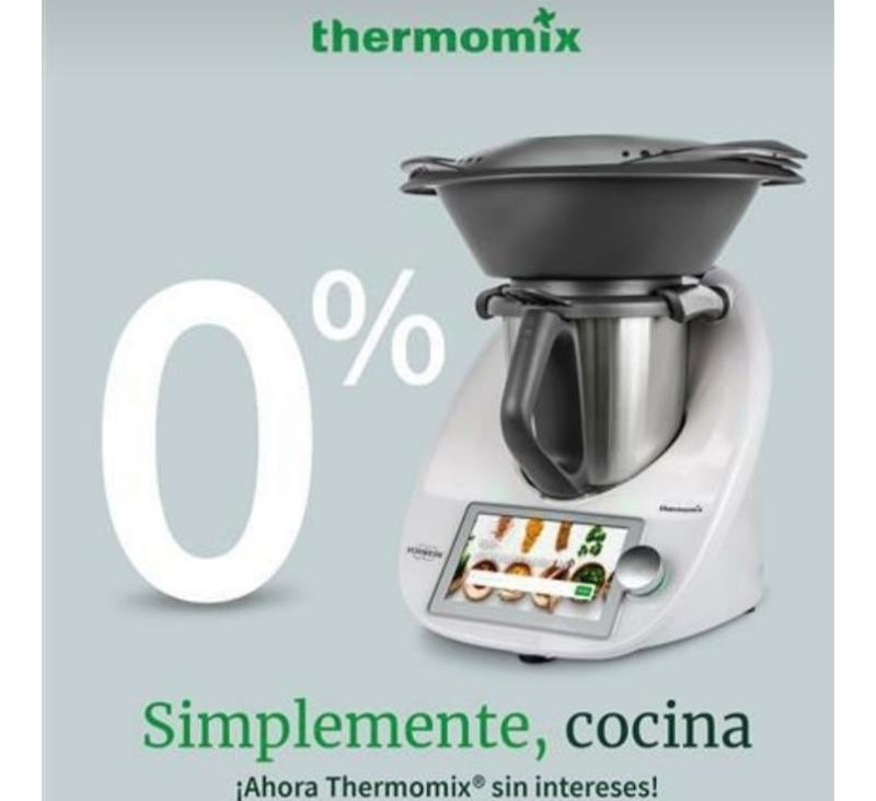 THERMOMIX 0% INTERESES POR TIEMPO LIMITADO. Thermomix Badajoz, Extremadura.