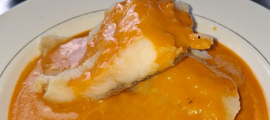 BACALAO EN SALSA DE PIQUILLOS CON Thermomix&reg; EN RIBERA DEL FRESNO