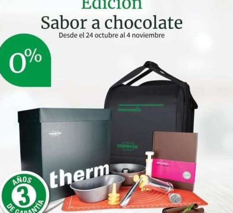 Thermomix edición chocolate y 0% interés