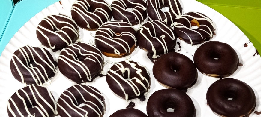 Donuts saludable al microondas