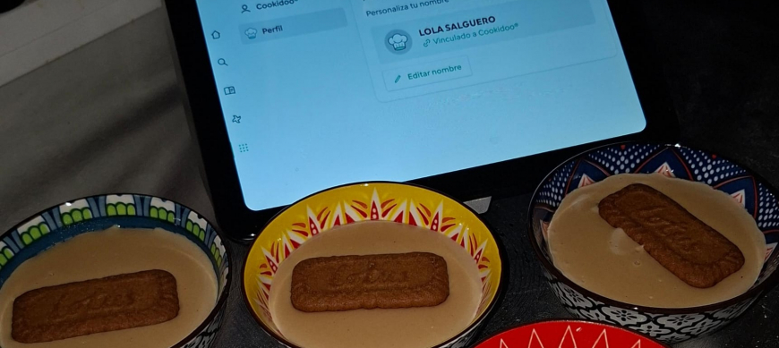 FLAN DE GALLETAS LOTUS CON Thermomix&reg; EN RIBERA DEL FRESNO