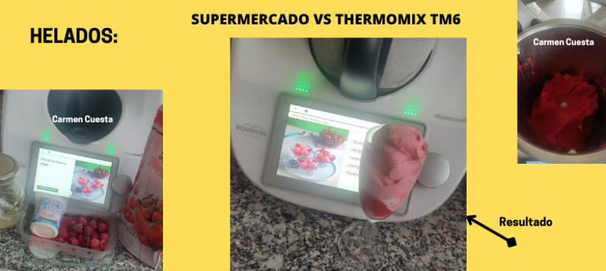 HELADOS: SUPERMERCADO VS Thermomix® TM6