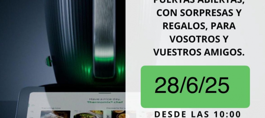 Descubre el nuevo TM7 el Futuro de la Cocina en Nuestro Gran Día de Puertas Abiertas!