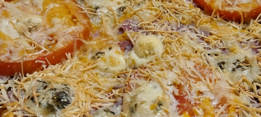 Base de pizza de espinacas sin gluten