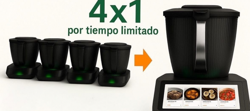 DESCUBRE LA CAMPAÑA 4x1 DE Thermomix® : UNA OPORTUNIDAD ÚNICA PARA CONSEGUIR TU TM7