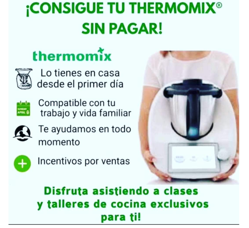 Llévate a casa tu Thermomix® TM6 totalmente gratis!!
