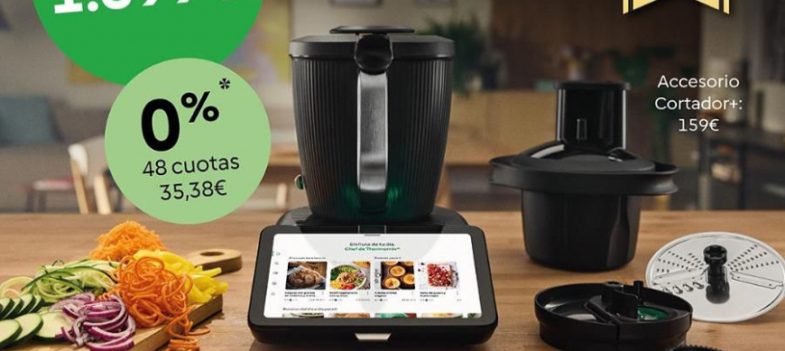 COMPRAR Thermomix® TM7 + CORTADOR + 2 AÑOS GARANTIA Y 0% INTERES
