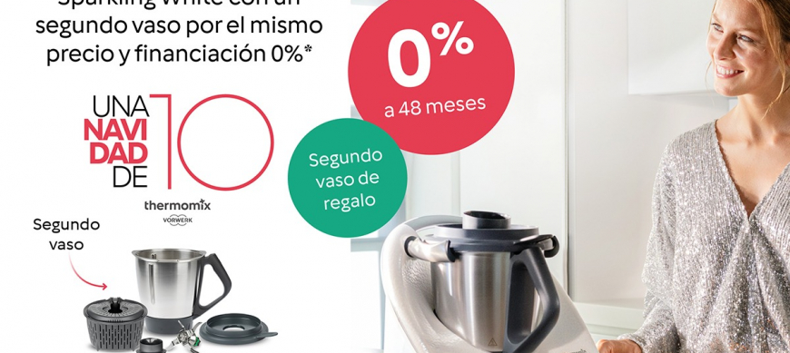 Thermomix® con segundo vaso de regalo y sin Intereses!