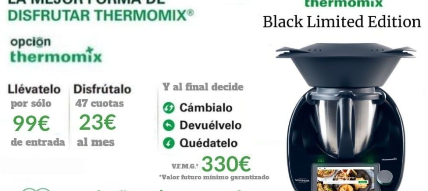 Nueva thermomix black edición limitada