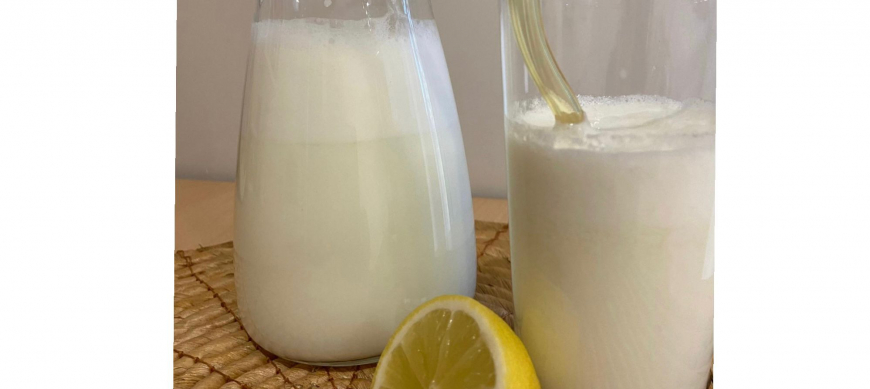 LACTEO DE LECHE Y LIMÓN