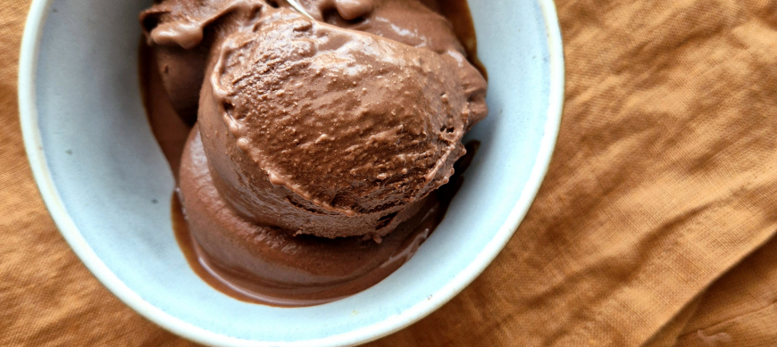 ¡Imprescindible del varano! HELADO DE CHOCOLATE NEGRO