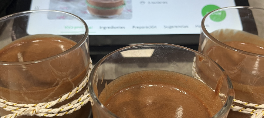 ¡¡DELICIOSO MOUSSE DE CHOCOLATE Y CAFÉ!! ¡¡ADICTIVO!!