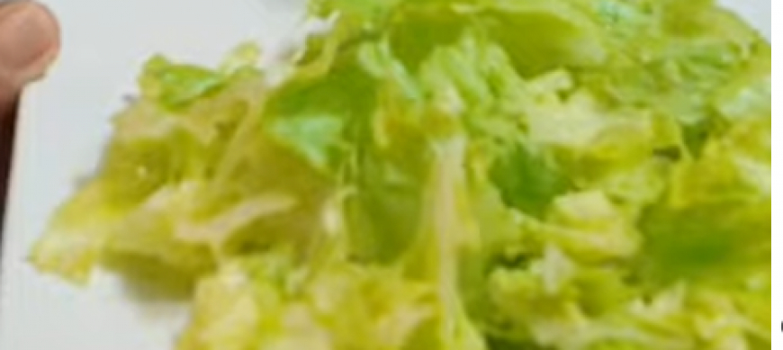 TROCEAR LECHUGA