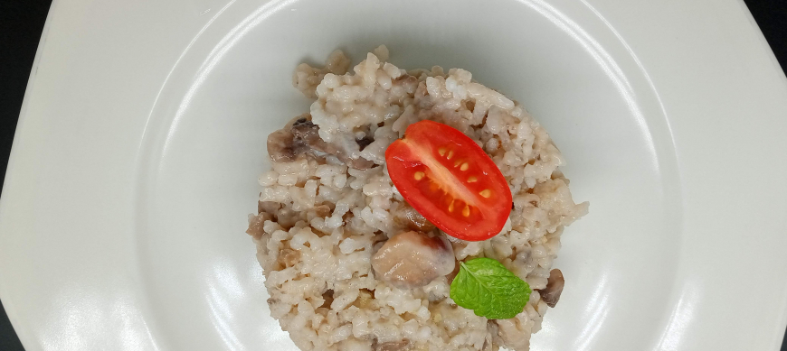 Preparación de arroz integral