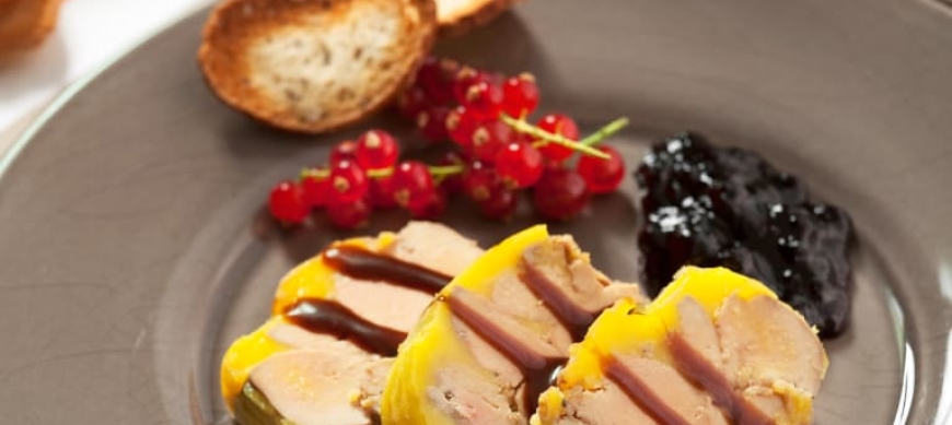 Foie gras sous-vide