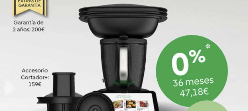 Thermomix&reg; TM7 + accesorio cortador y 5 años de garantía por 1.699 € y Sin Intereses