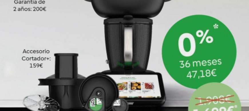 Promoción Thermomix&reg; TM7: CortadorPlus incluido y 2 años extra de garantía
